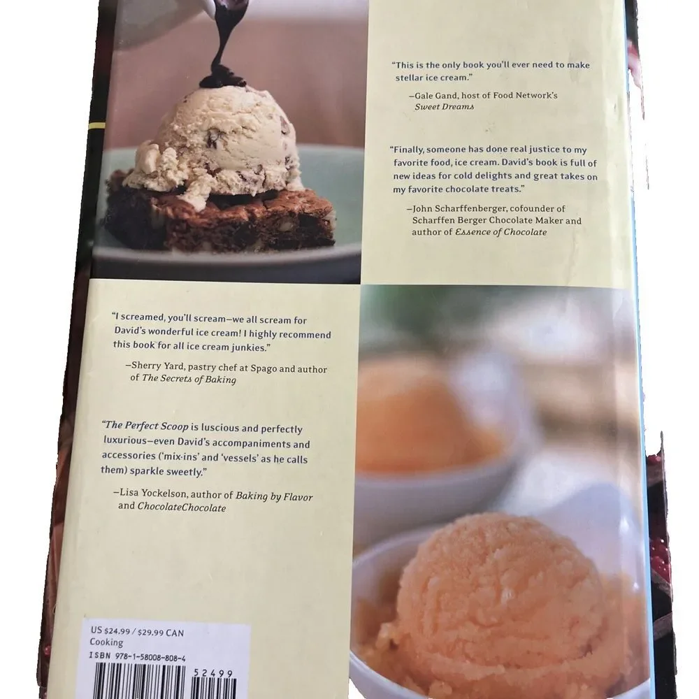 The Perfect Scoop: Ice‎ Creams, Sorbets, Granitas, and Sweet Accompaniments